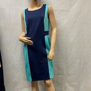 Enfocus Studio Blues Sheath Dress NWT